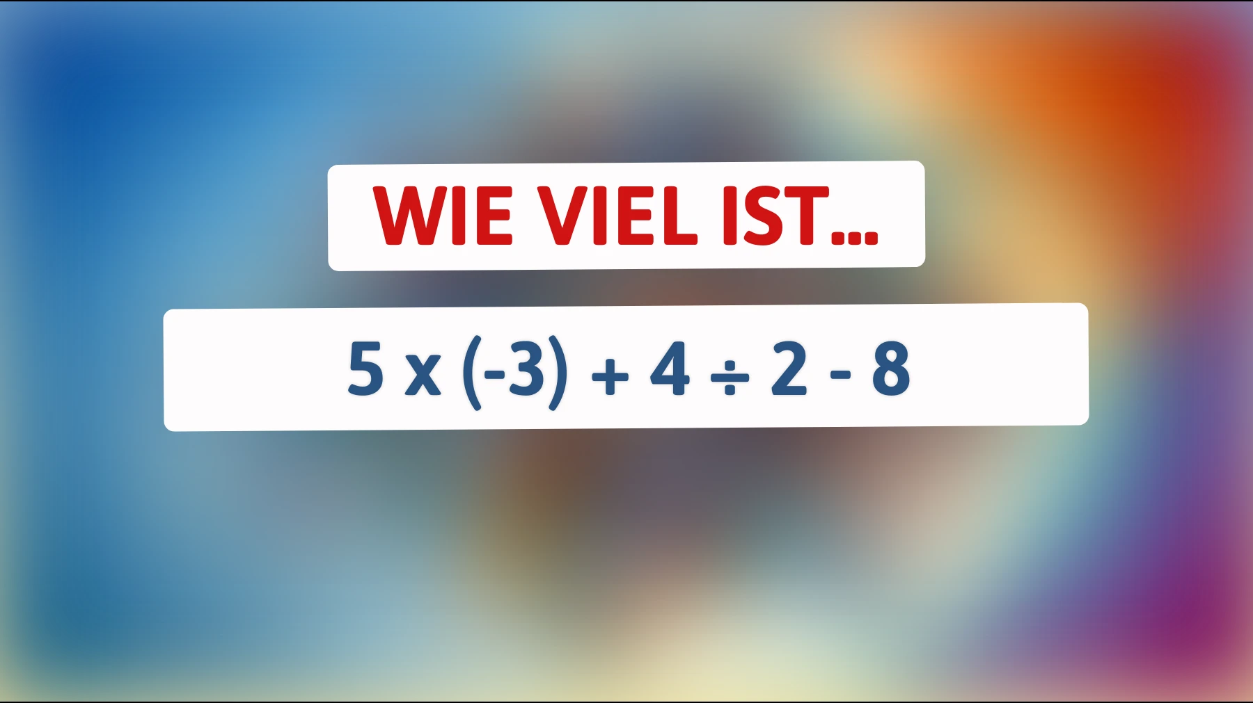Entlarve dein Genie: Kannst du dieses mathematische Rätsel lösen, das die meisten Menschen verzweifeln lässt?"