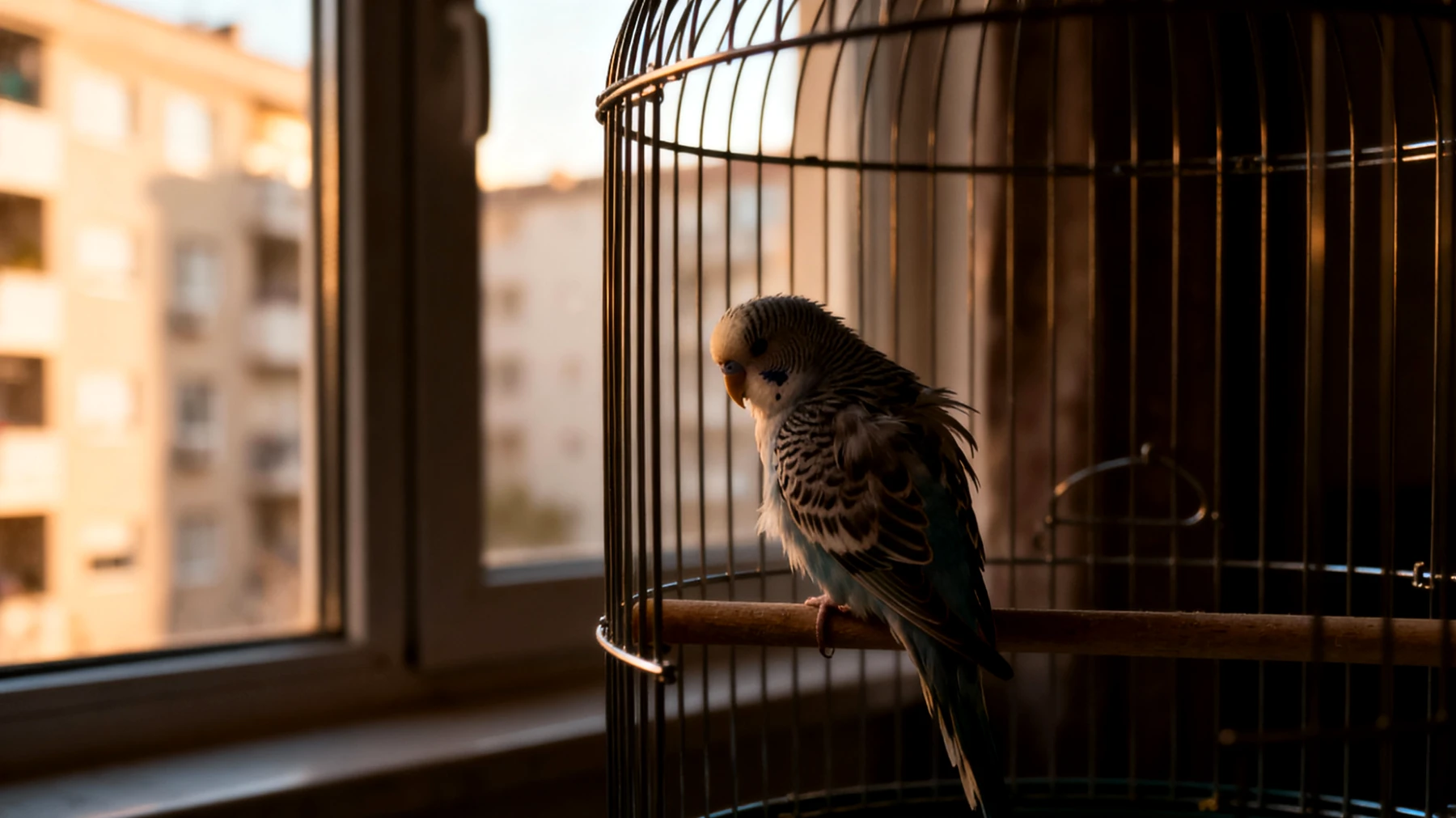 Wellensittiche in Wohnungshaltung benötigen spezifisches Training und mentale Stimulation, um Verhaltensprobleme wie Langeweile, übermäßiges Schreien oder Federpicken zu vermeiden, da der begrenzte Raum ihre natürlichen Flug- und Sozialverhaltensweisen einschränkt"